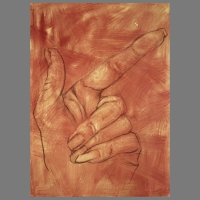 Hand_2-100-85cm-acryl_houtskool_linnen